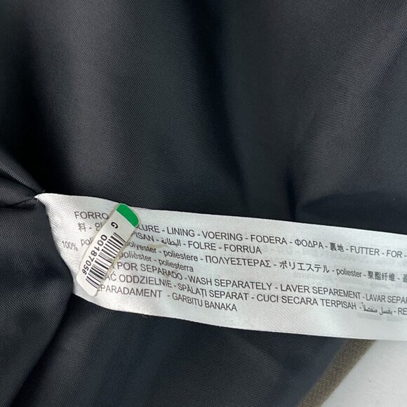 ZARA Womens Blazer Jacket Double-Breasted Oversize Pockets Long‎ Sleeve Khaki XS - Picture 11 of 16